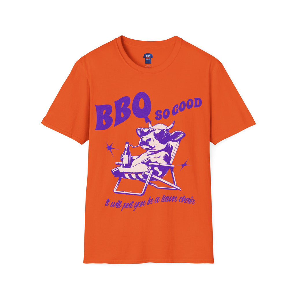 BBQ So Good T-Shirt: Funny Grillmaster Tee, Unisex Softstyle