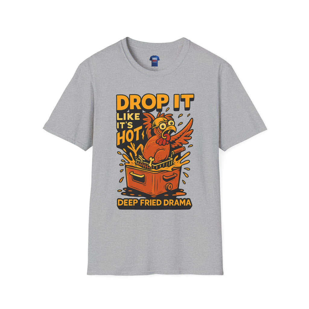Deep Fried Turkey Humor T-Shirt: BBQ Pitmaster Tee