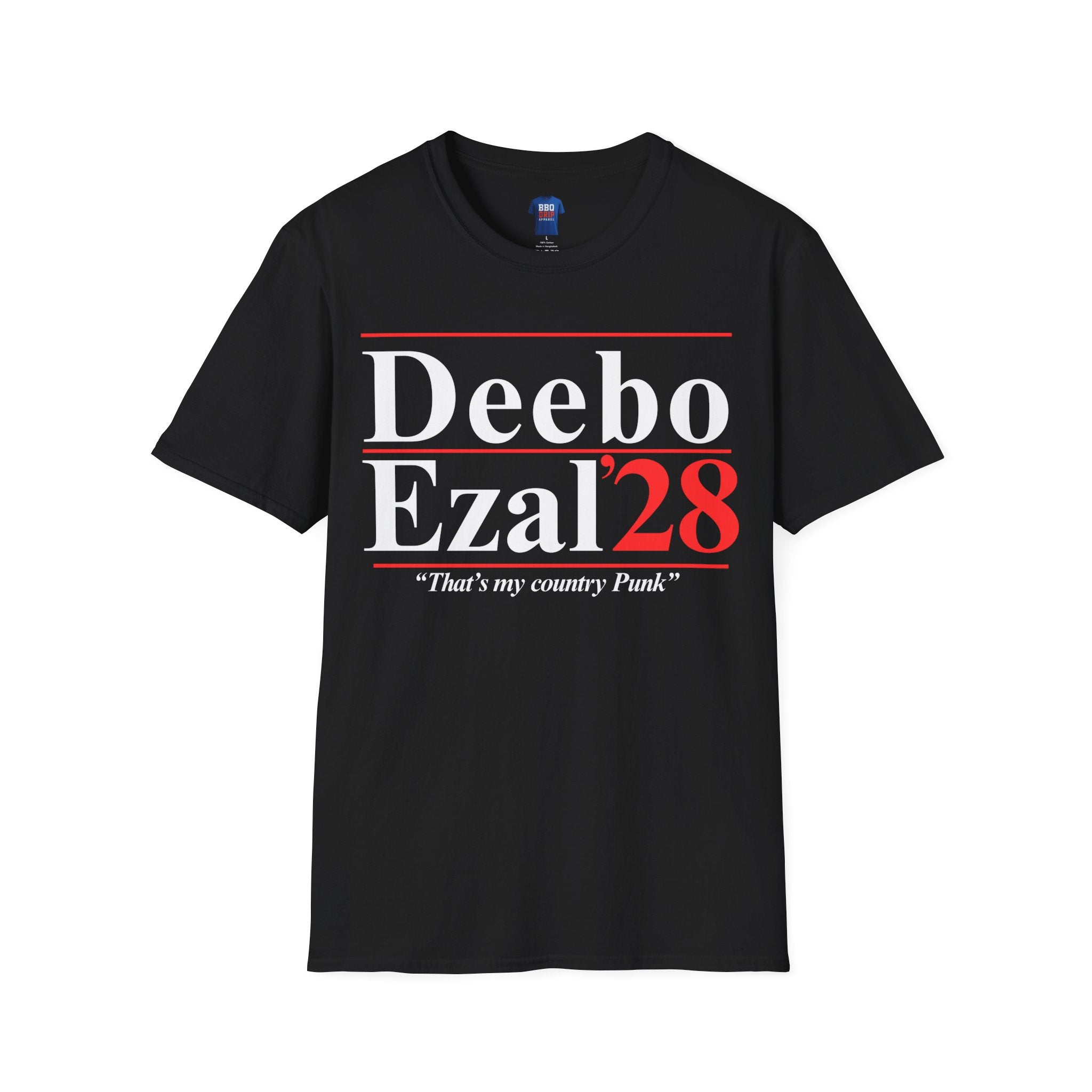 Vote for Deebo and Ezal 2028 T-Shirt: Unisex Softstyle T-Shirt