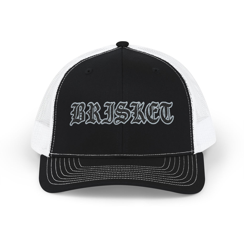 BBQ Snapback Trucker Cap (Embroidery) - BRISKET