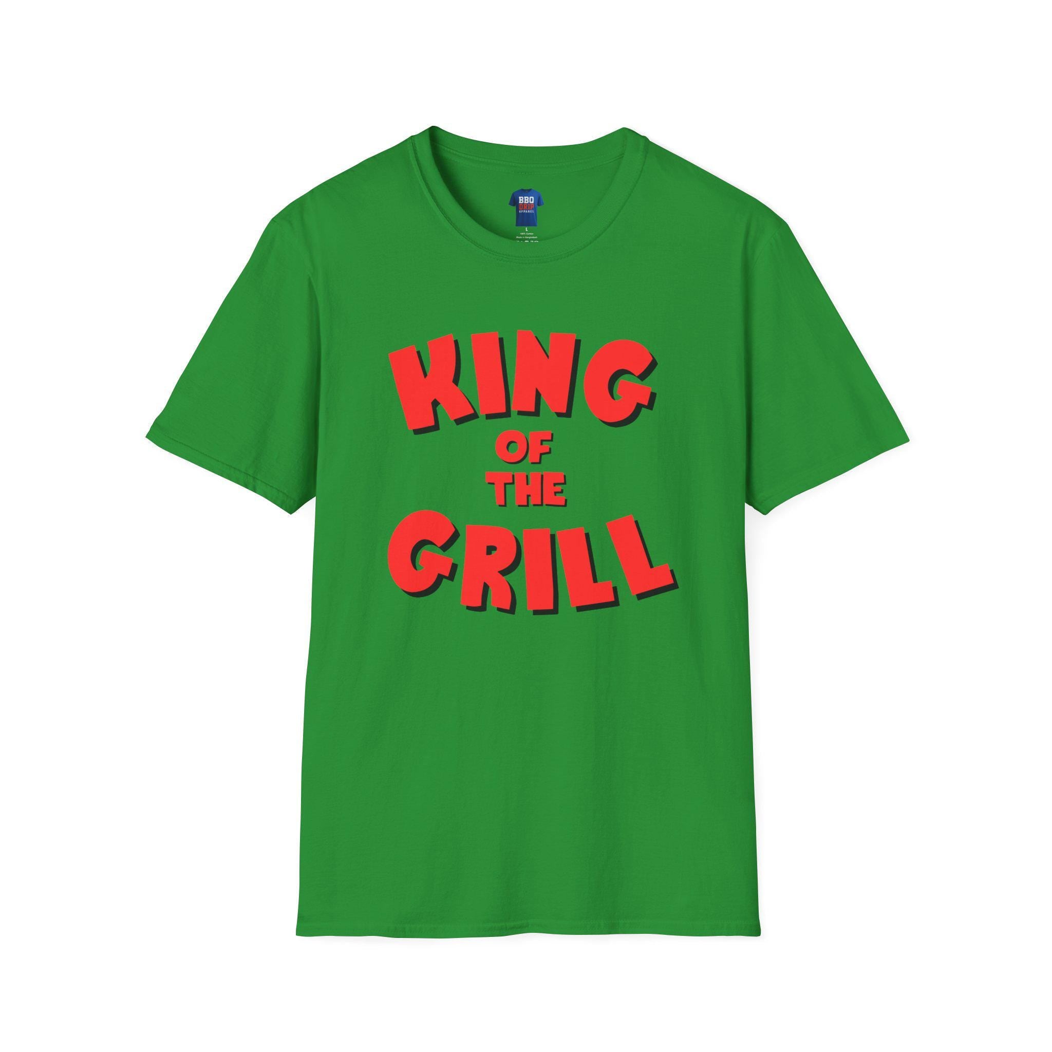King of the Grill T-Shirt: BBQ Humor, Pitmaster Tee
