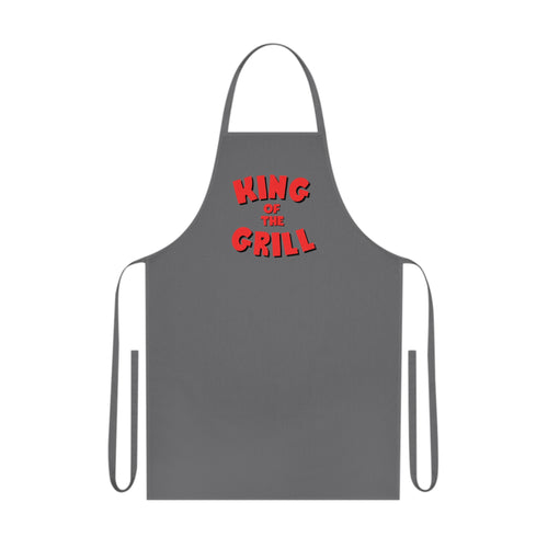BBQ Apron: King Of The Grill Cotton Apron