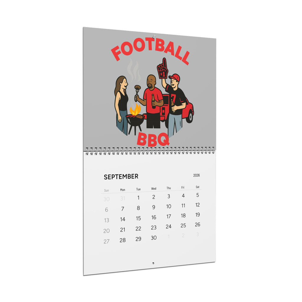 BBQ Wall Calendars (2026): BBQ Drip Apparel 2026 Wall Calendar