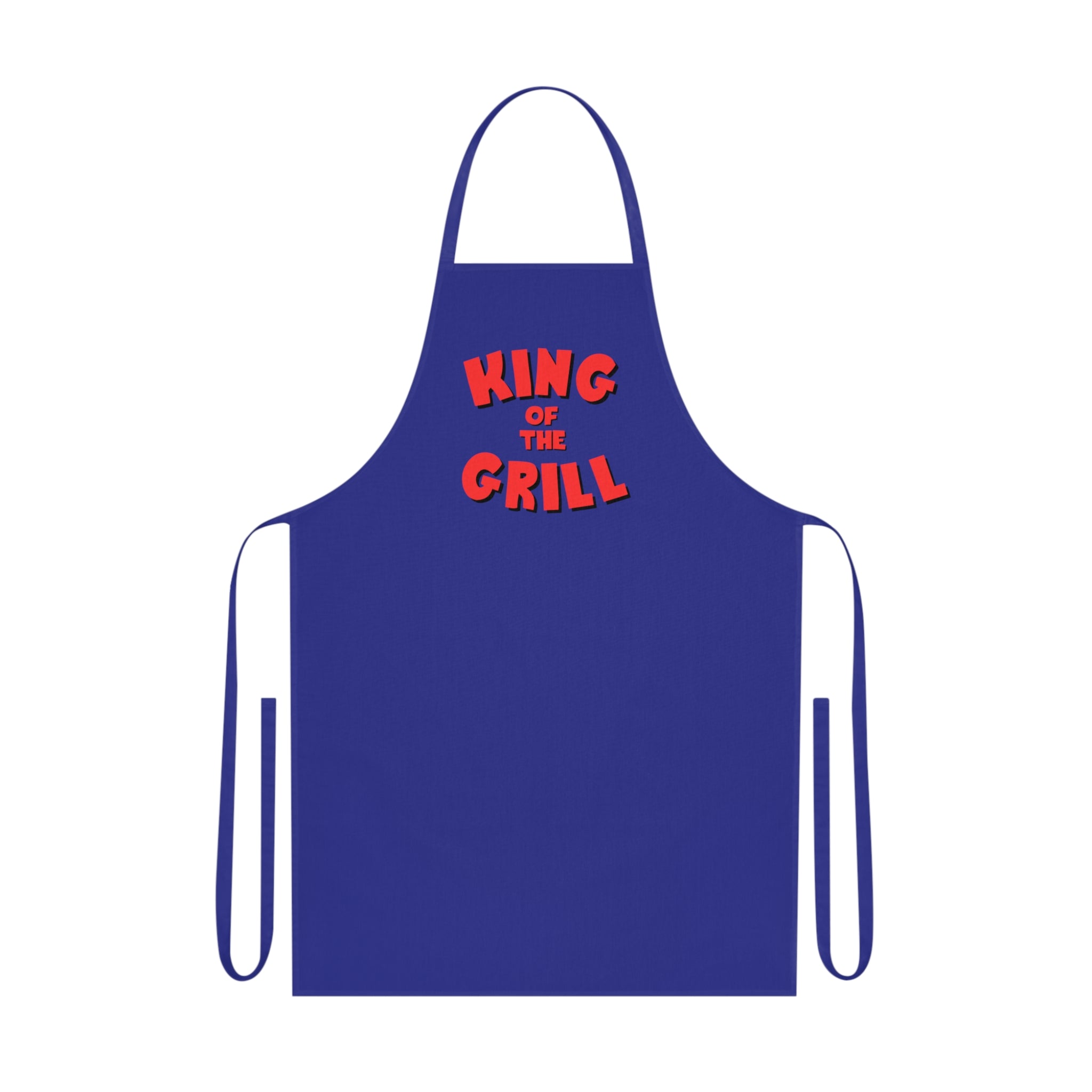 BBQ Apron: King Of The Grill Cotton Apron