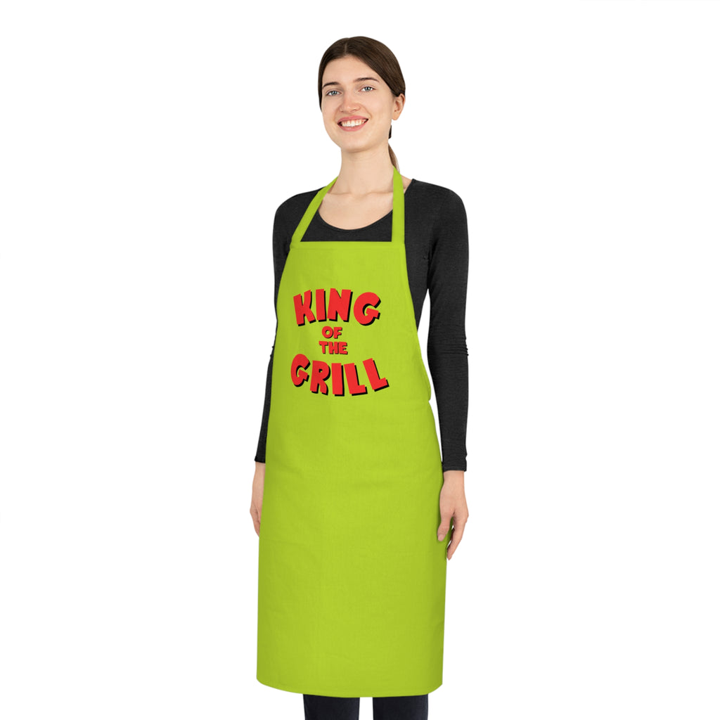 BBQ Apron: King Of The Grill Cotton Apron