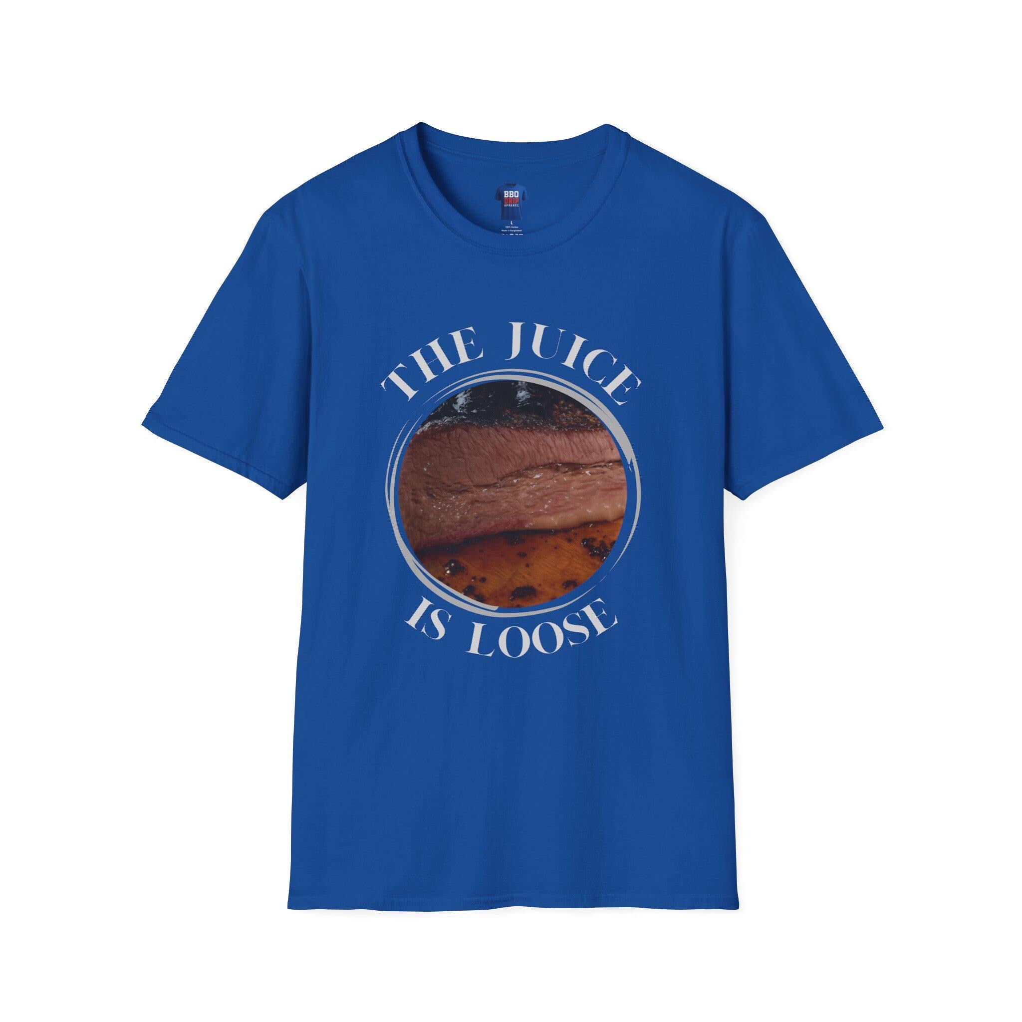 The Juice is Loose BBQ Tee: Pitmaster Humor, Softstyle Unisex T-Shirt