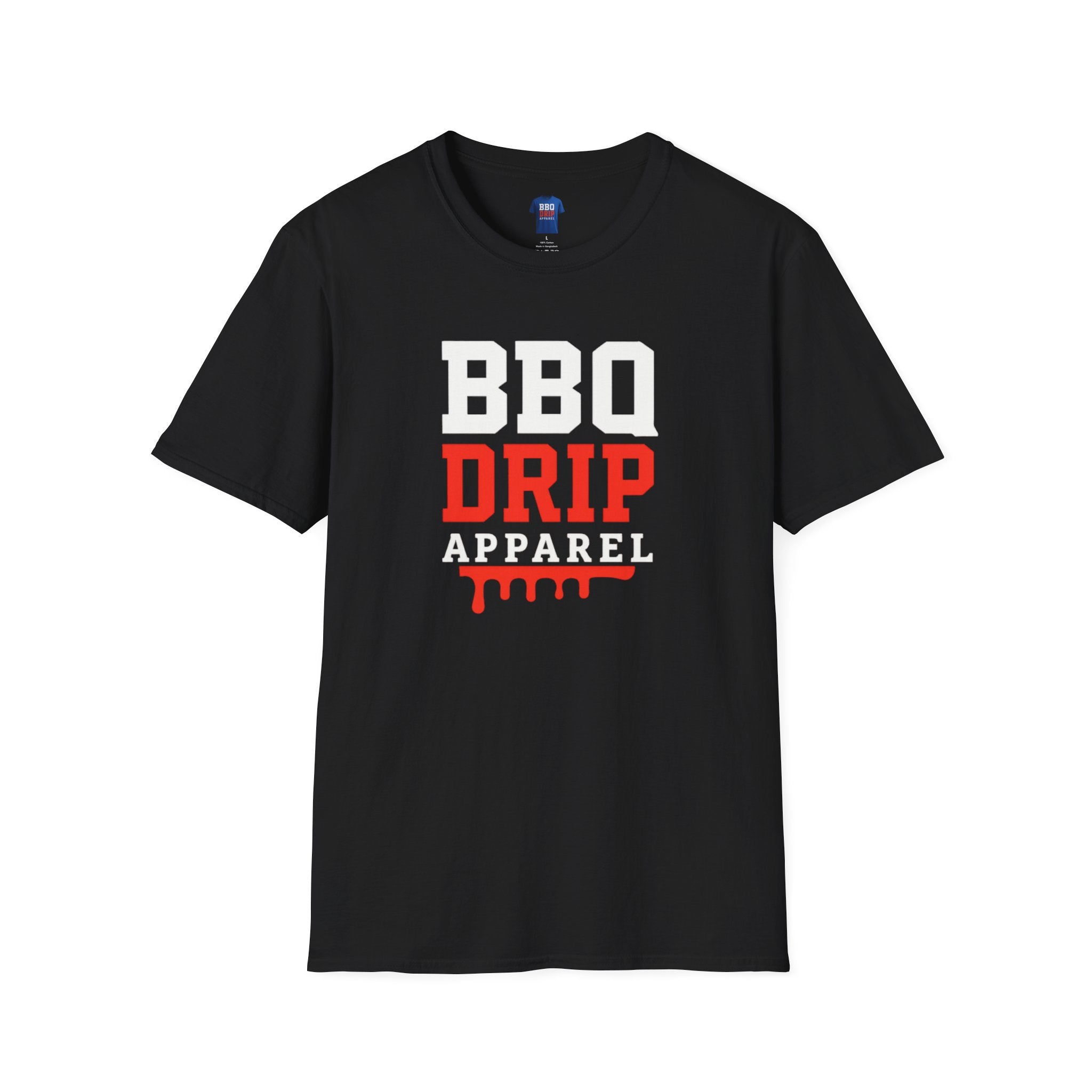 BBQ Drip Apparel, Unisex Softstyle T-Shirt