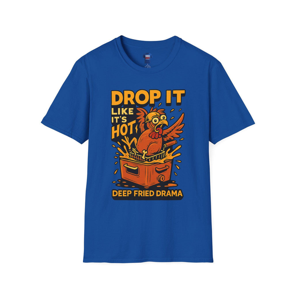 Deep Fried Turkey Humor T-Shirt: BBQ Pitmaster Tee