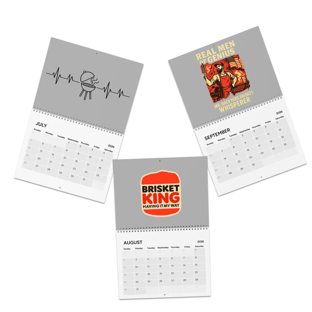 2026 BBQ Wall Calendar