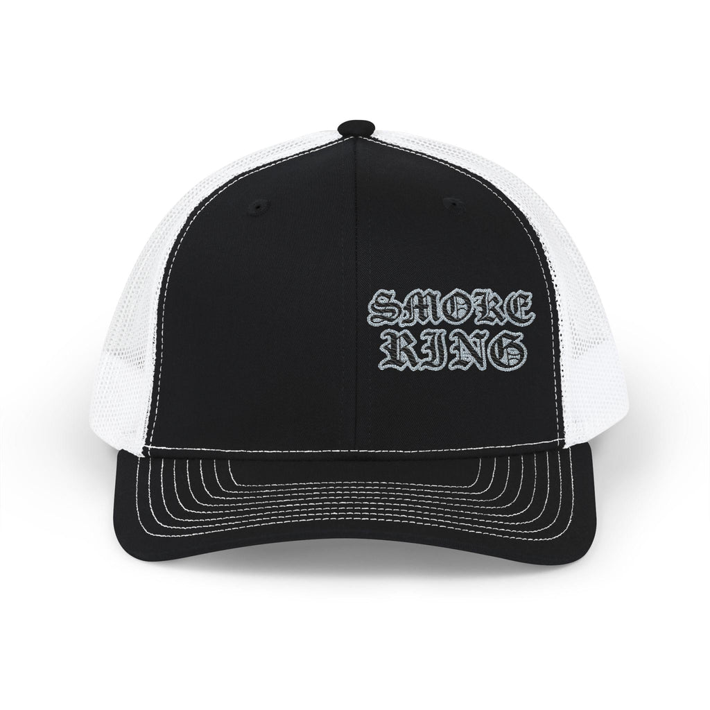 BBQ Snapback Trucker Cap (Embroidery) - SMOKE RING