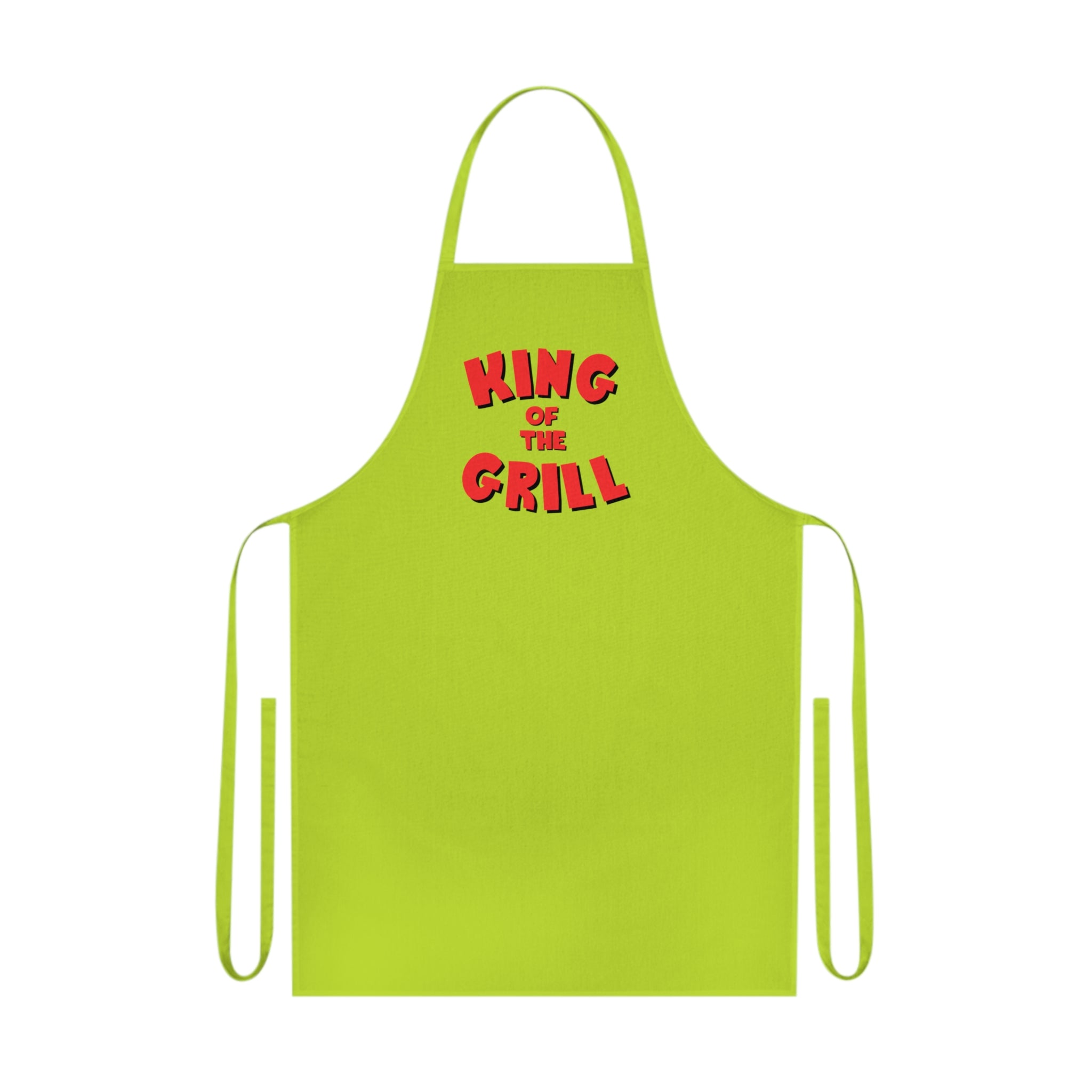 BBQ Apron: King Of The Grill Cotton Apron