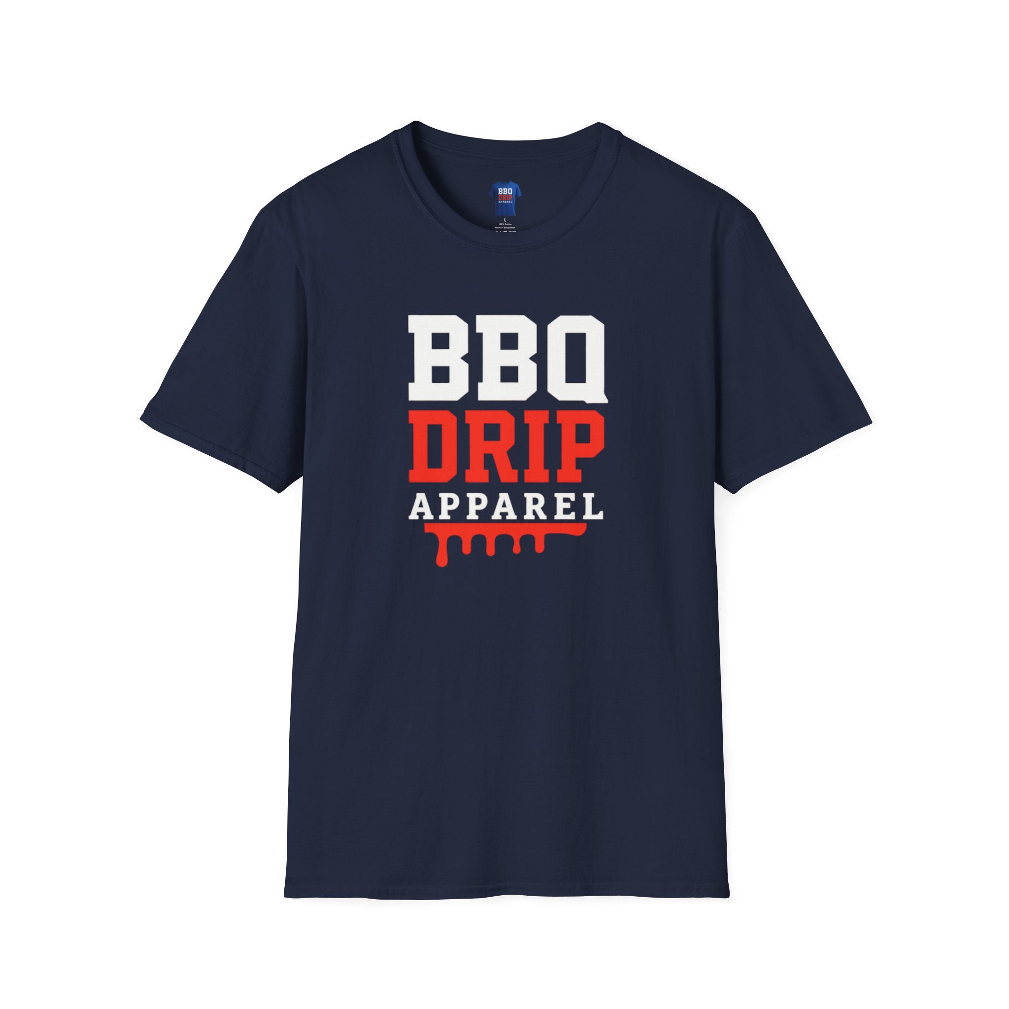 BBQ Drip Apparel, Unisex Softstyle T-Shirt