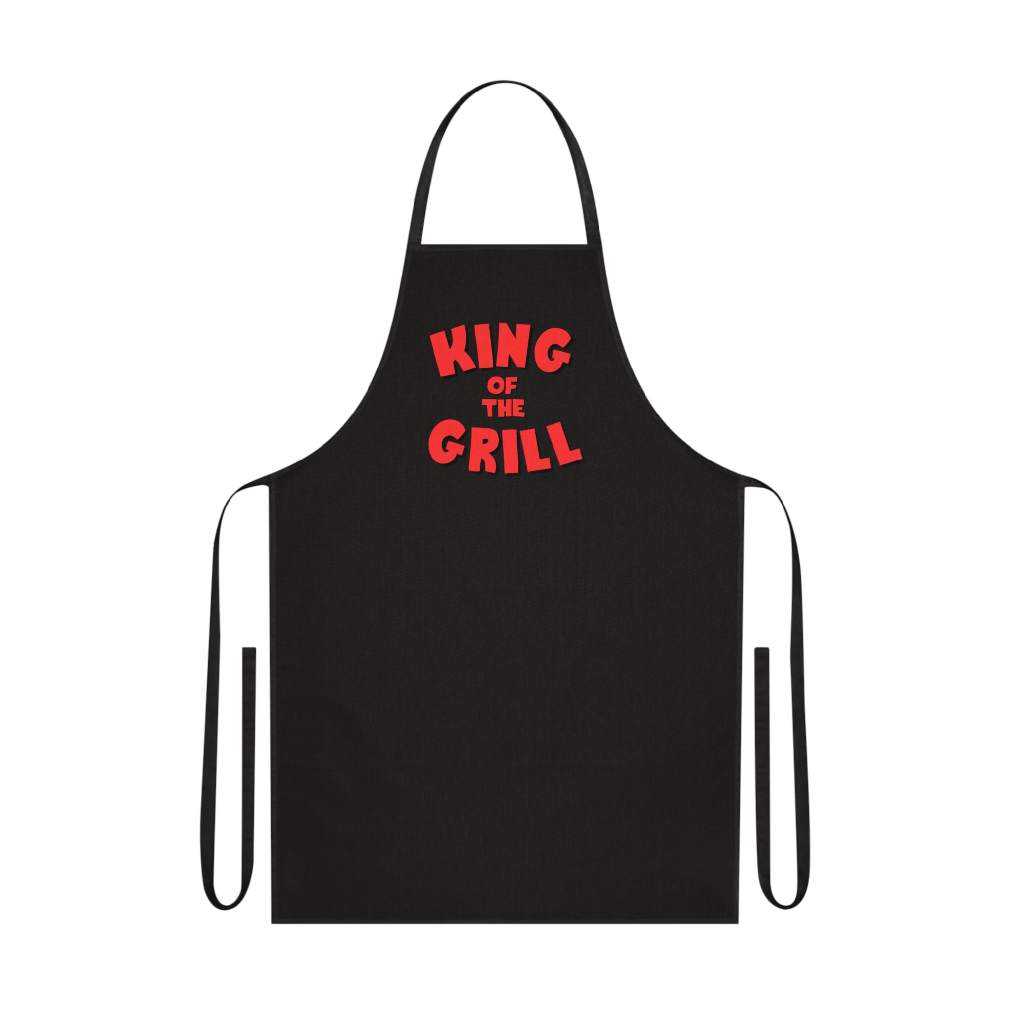 BBQ Apron: King Of The Grill Cotton Apron