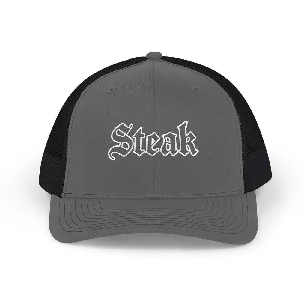 BBQ Snapback Trucker Cap (Embroidery) - STEAK