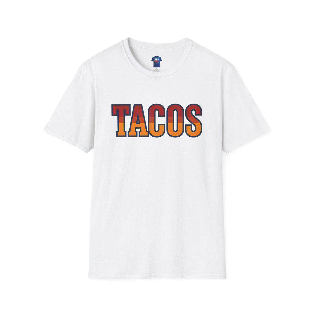 Houston BBQ T-Shirt: Tacos, Pitmaster Humor, Soft Cotton Tee