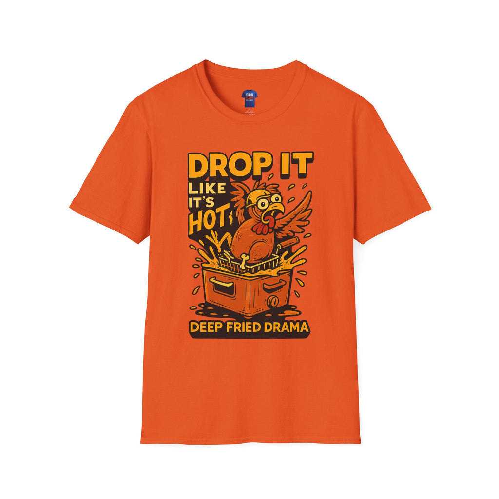 Deep Fried Turkey Humor T-Shirt: BBQ Pitmaster Tee