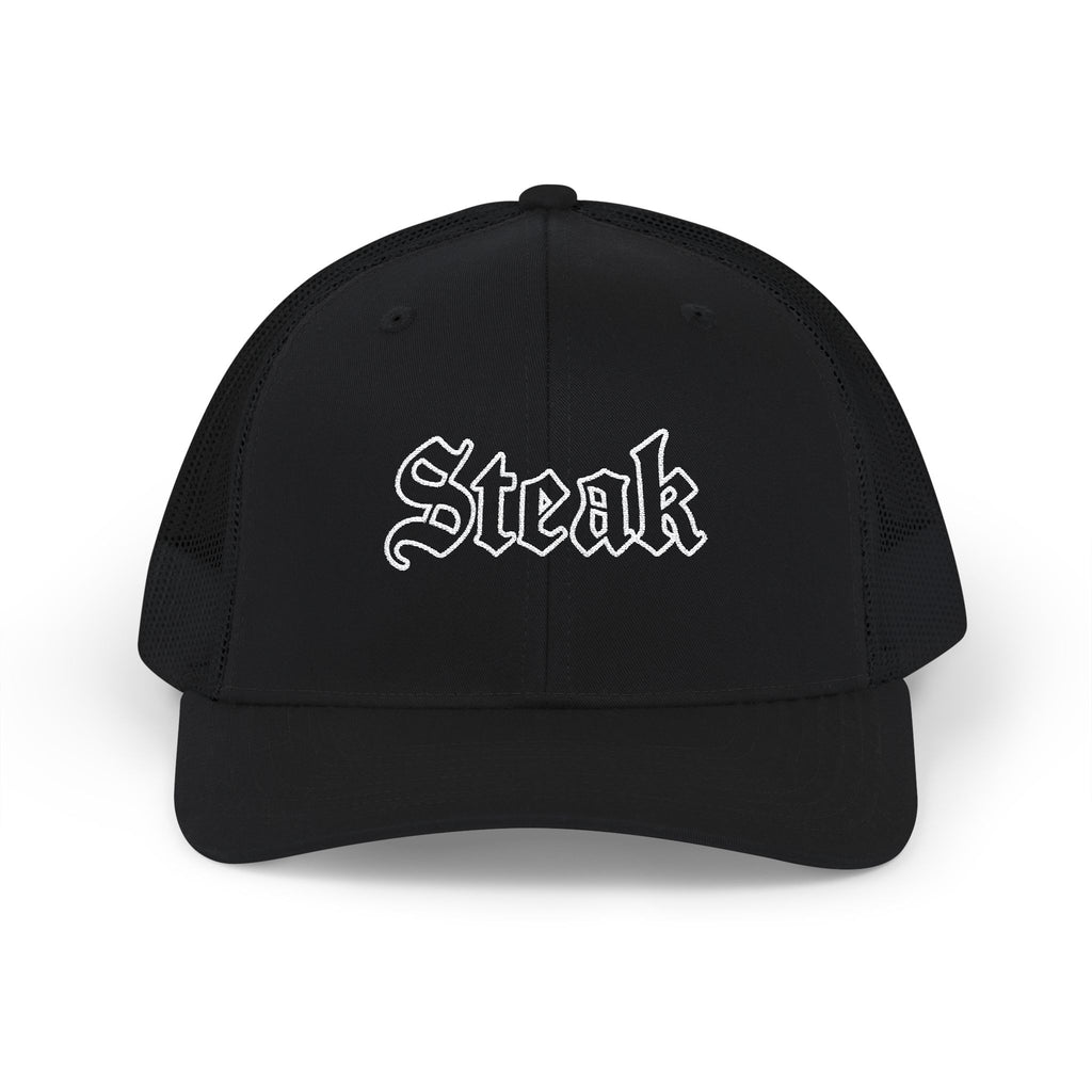 BBQ Snapback Trucker Cap (Embroidery) - STEAK