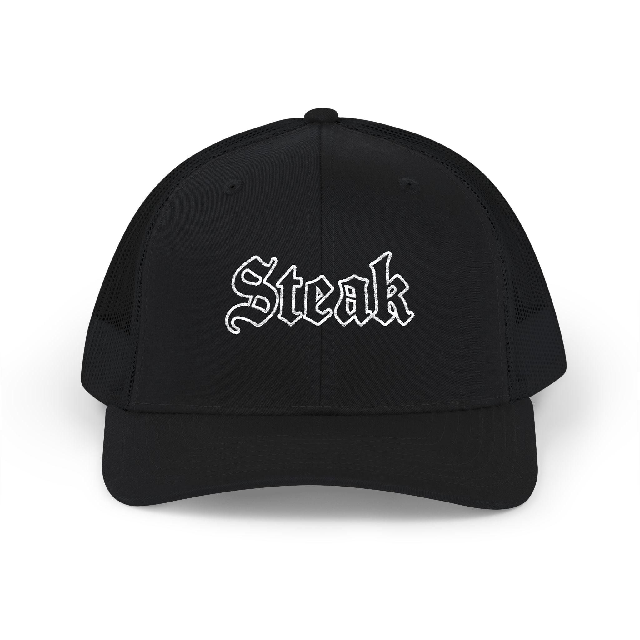 BBQ Snapback Trucker Cap (Embroidery) - STEAK