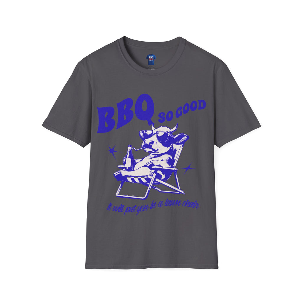 BBQ Humor T-Shirt: BBQ So Good, Bbq Tee, Bbq T Shirt, Pitmaster, BBQ Dad, Bbq Mom, Bbq Cook, Griller T-shirt, Unisex Softstyle T-Shirt