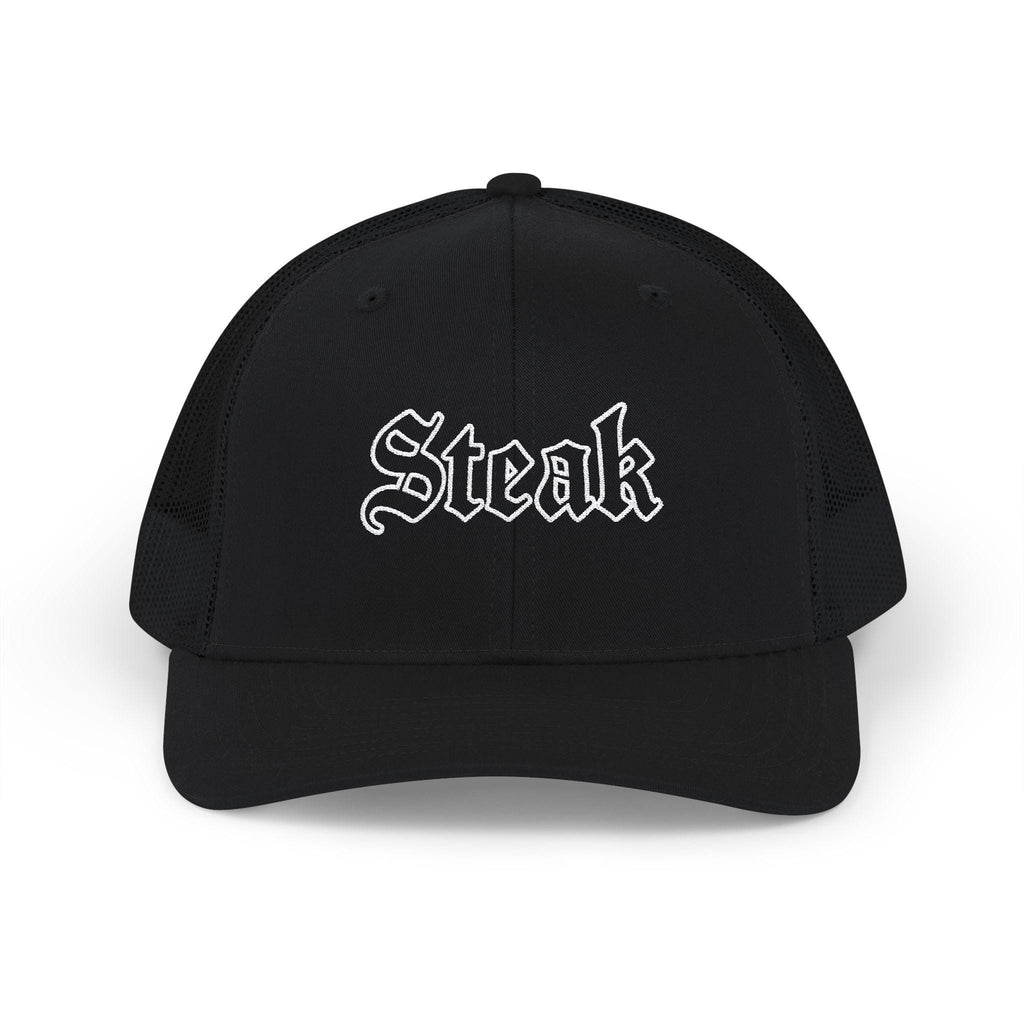 BBQ Snapback Trucker Cap (Embroidery) - STEAK