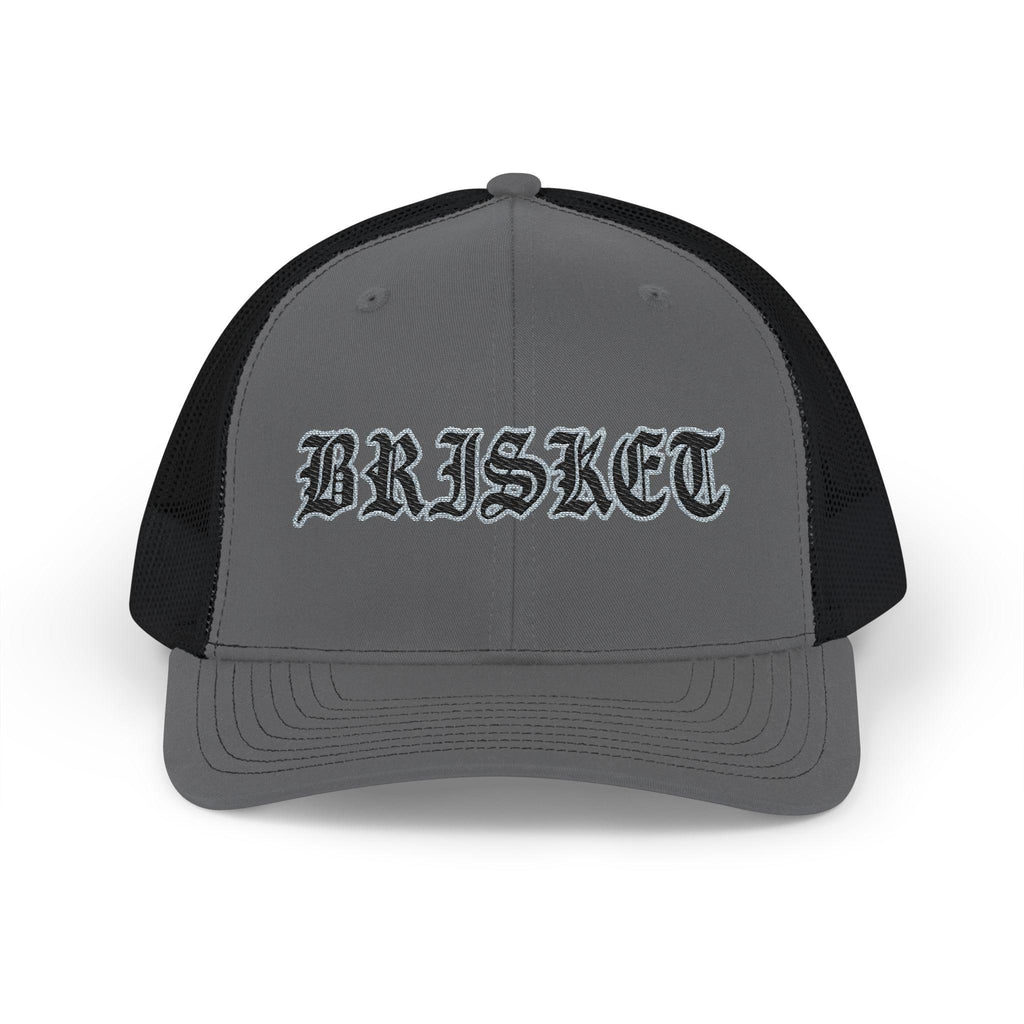 BBQ Snapback Trucker Cap (Embroidery) - BRISKET