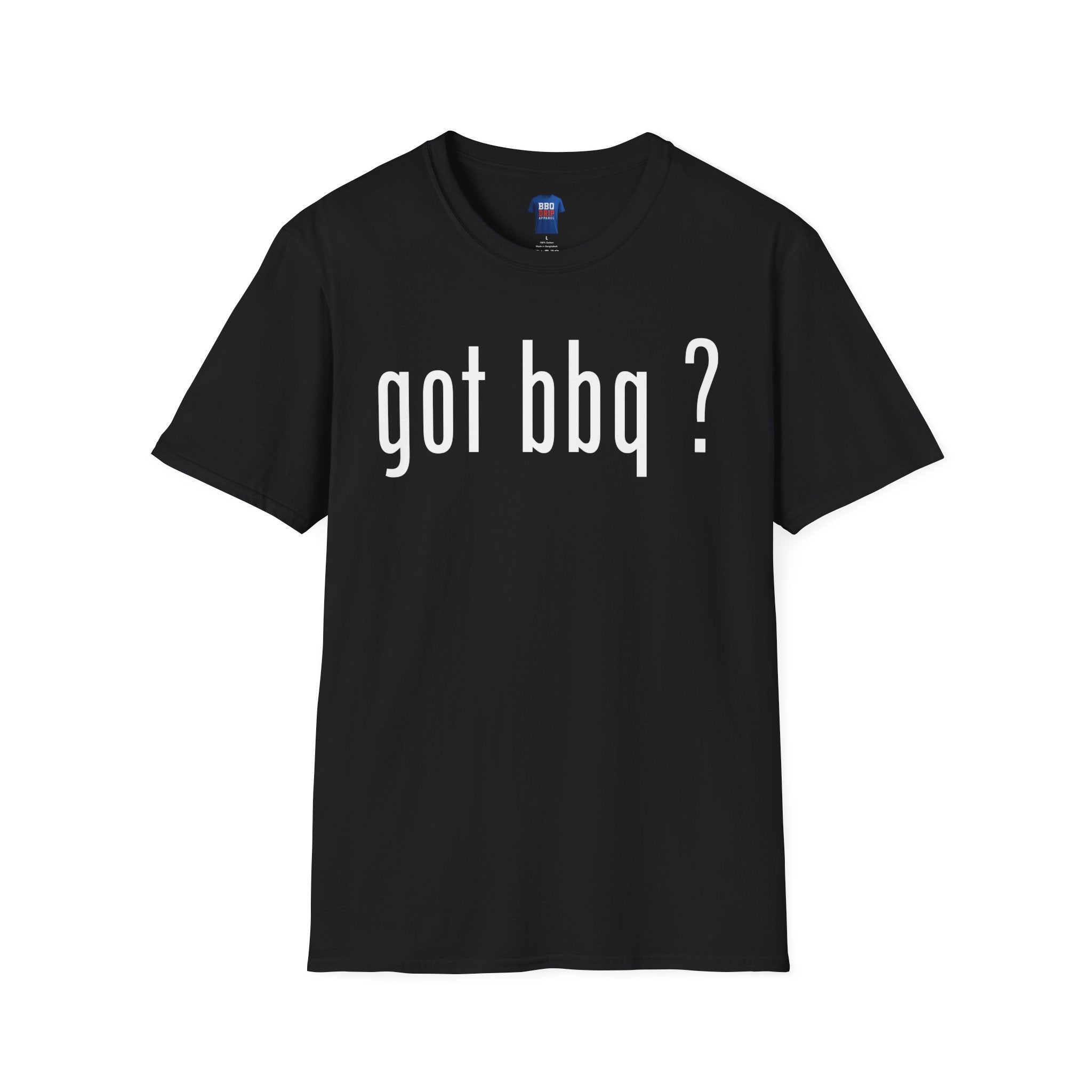 got bbq ? T-Shirt, BBQ humor, Bbq Tee, Bbq T Shirt, Pitmaster, BBQ Dad, Bbq Mom, Bbq Cook, Unisex Softstyle T-Shirt