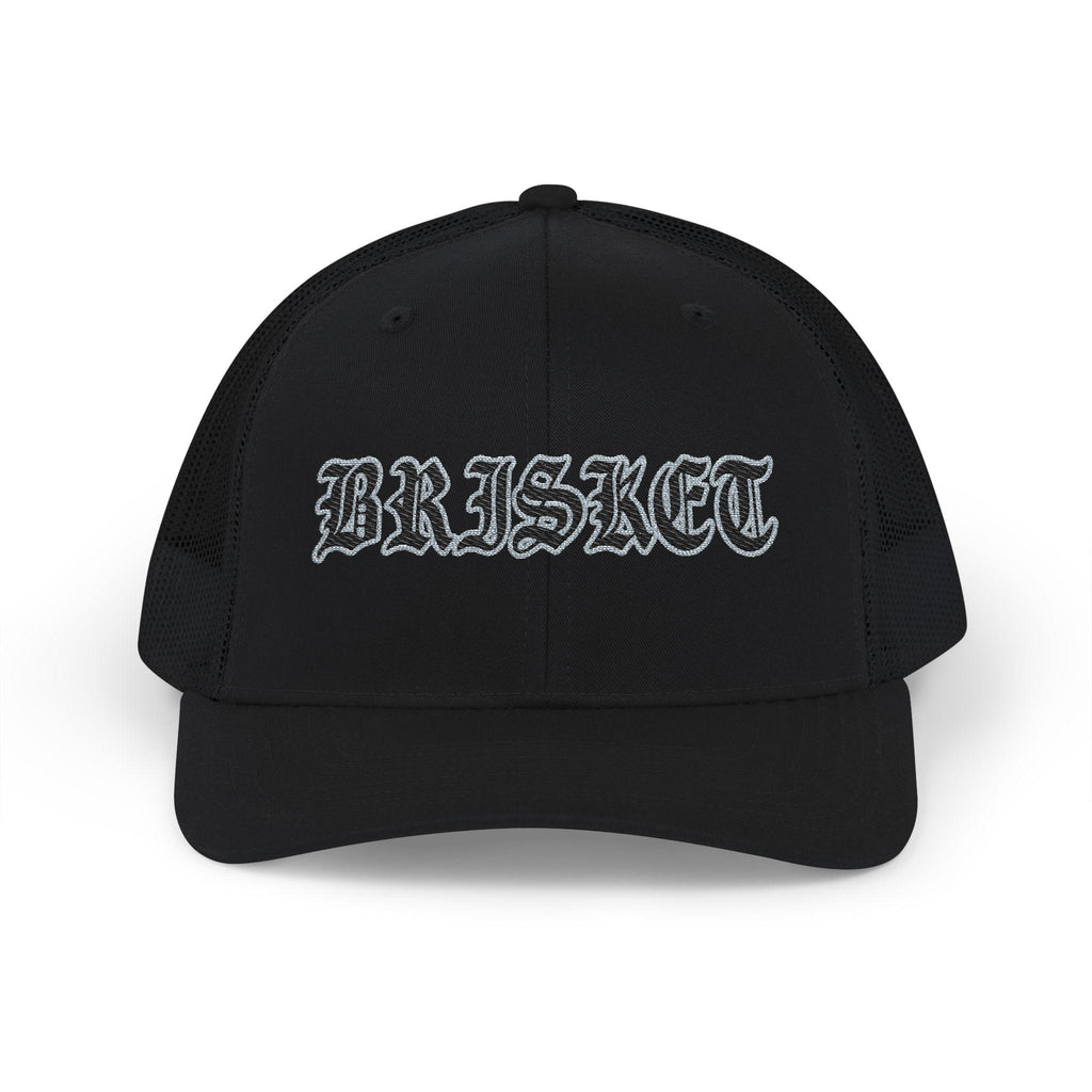 BBQ Snapback Trucker Cap (Embroidery) - BRISKET