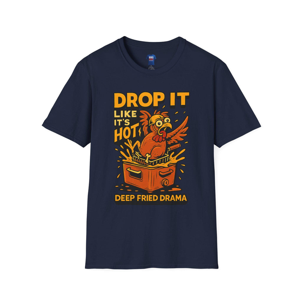 Deep Fried Turkey Humor T-Shirt: BBQ Pitmaster Tee