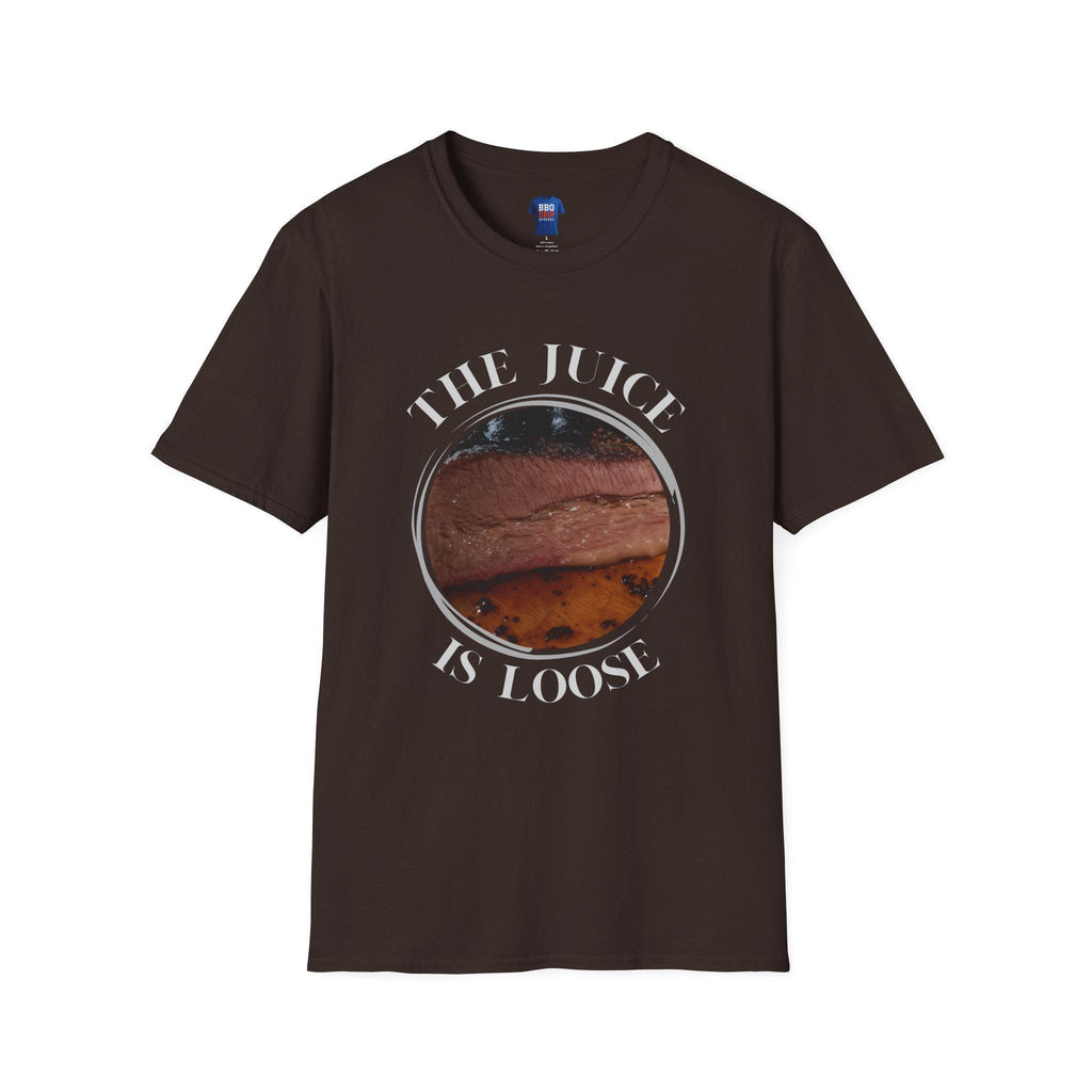 The Juice is Loose BBQ Tee: Pitmaster Humor, Softstyle Unisex T-Shirt