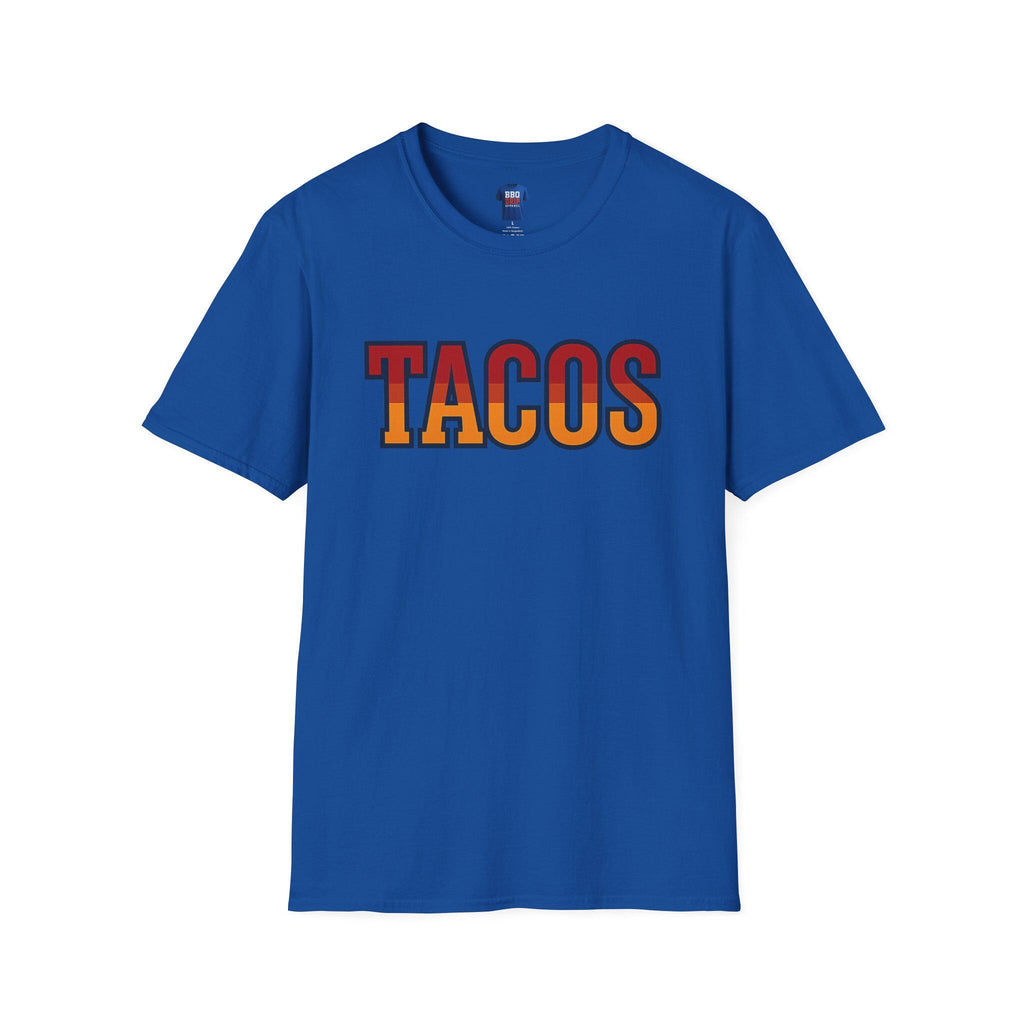 Houston BBQ T-Shirt: Tacos, Pitmaster Humor, Soft Cotton Tee