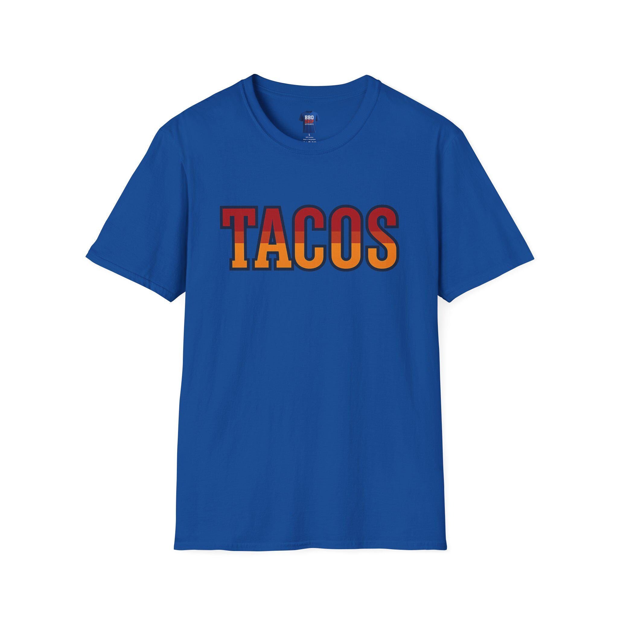Houston BBQ T-Shirt: Tacos, Pitmaster Humor, Soft Cotton Tee