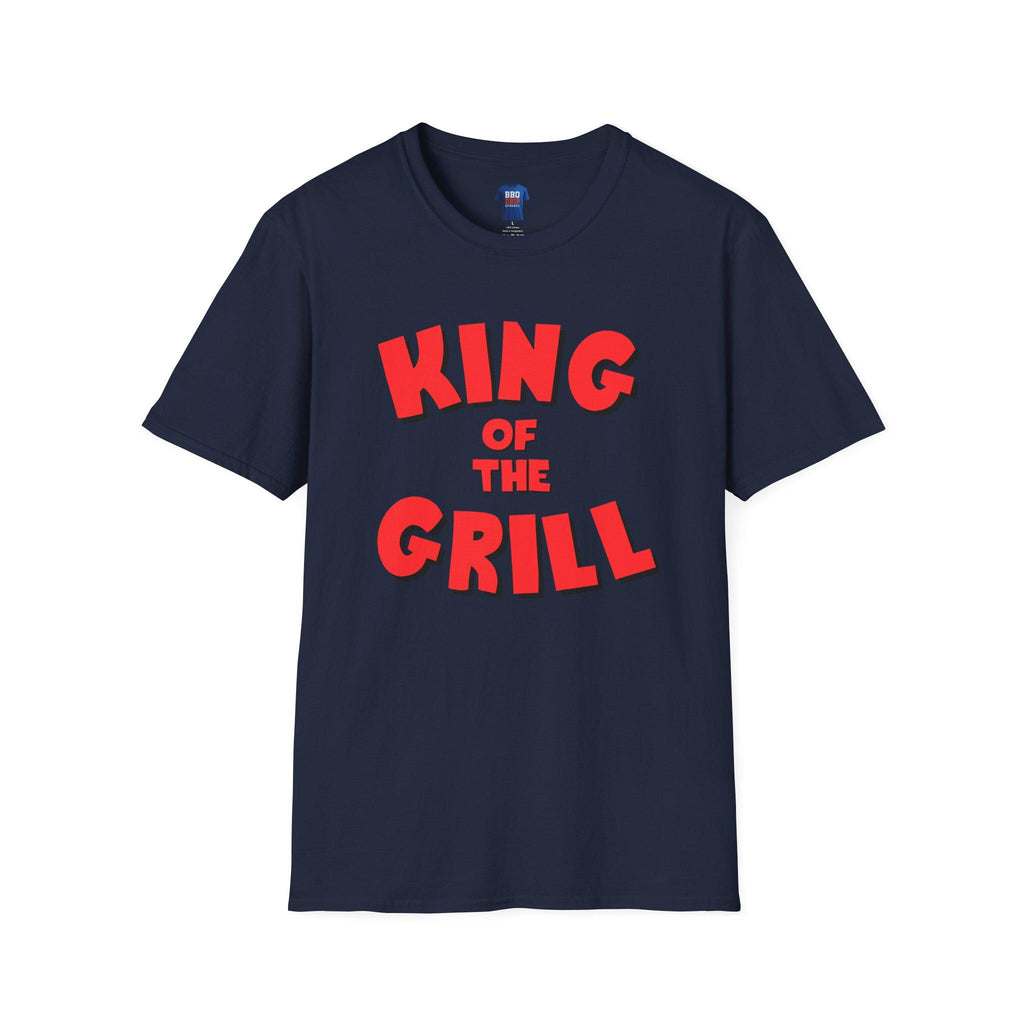 King of the Grill T-Shirt: BBQ Humor, Pitmaster Tee
