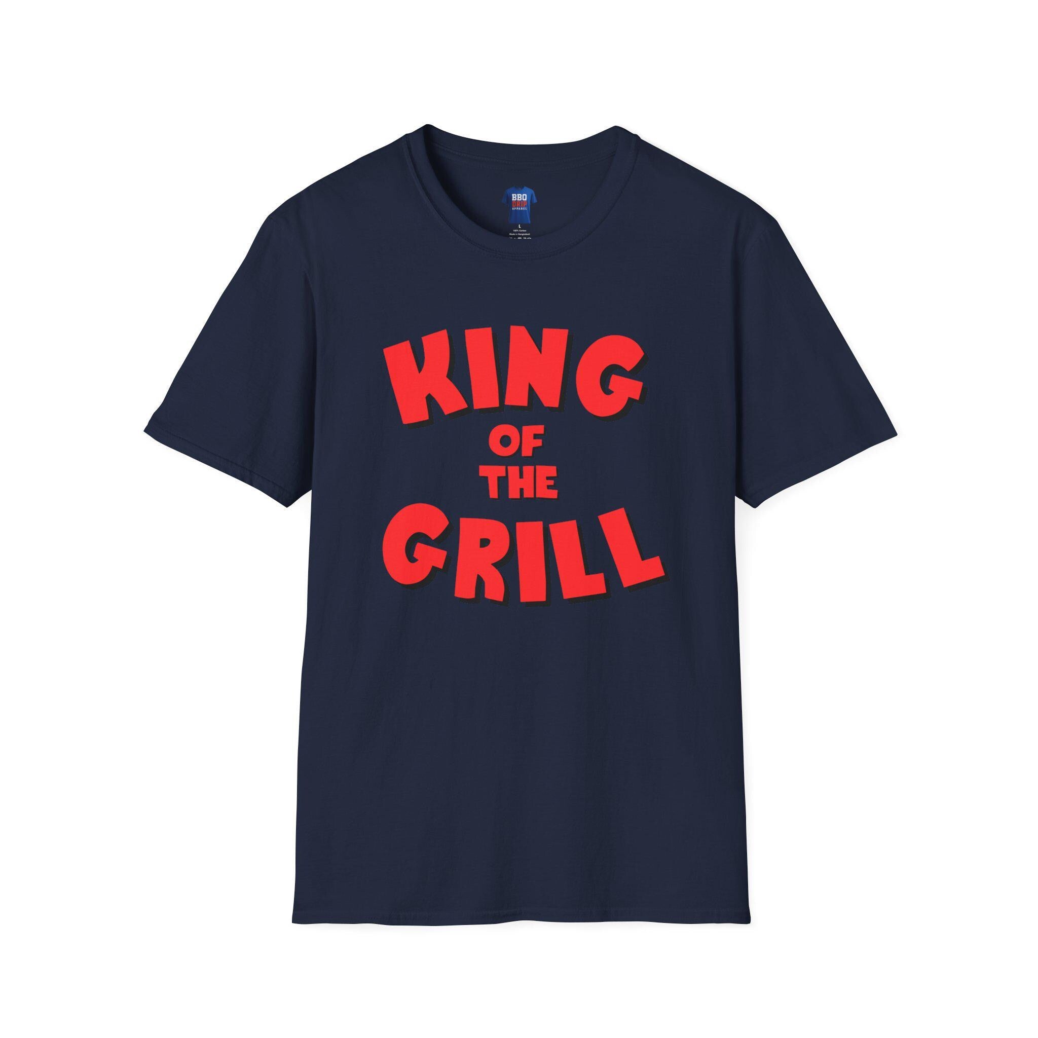 King of the Grill T-Shirt: BBQ Humor, Pitmaster Tee