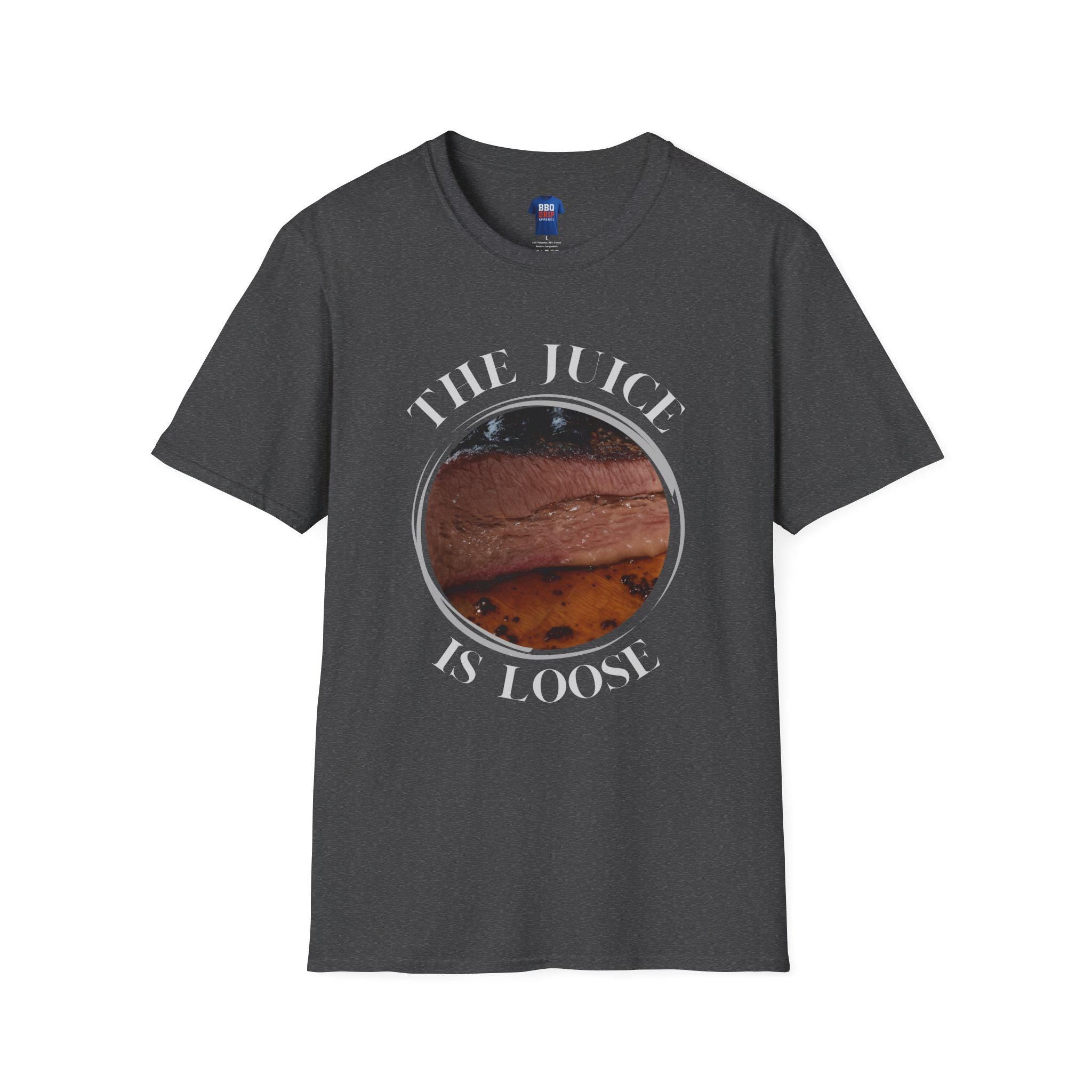 The Juice is Loose BBQ Tee: Pitmaster Humor, Softstyle Unisex T-Shirt