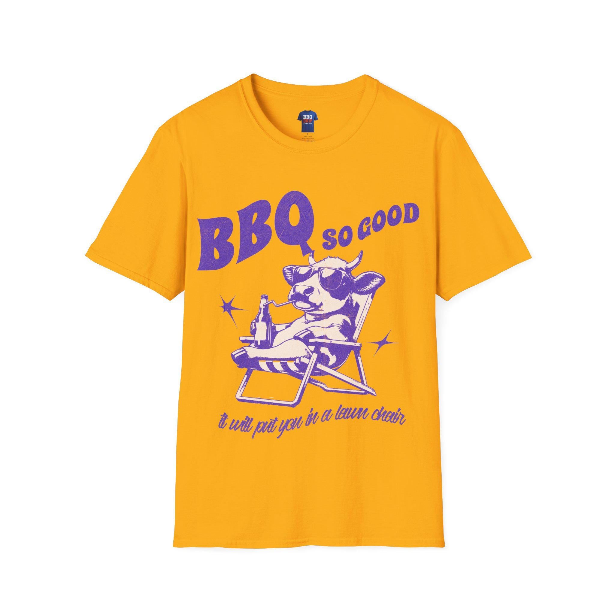 BBQ So Good T-Shirt: Funny Grillmaster Tee, Unisex Softstyle