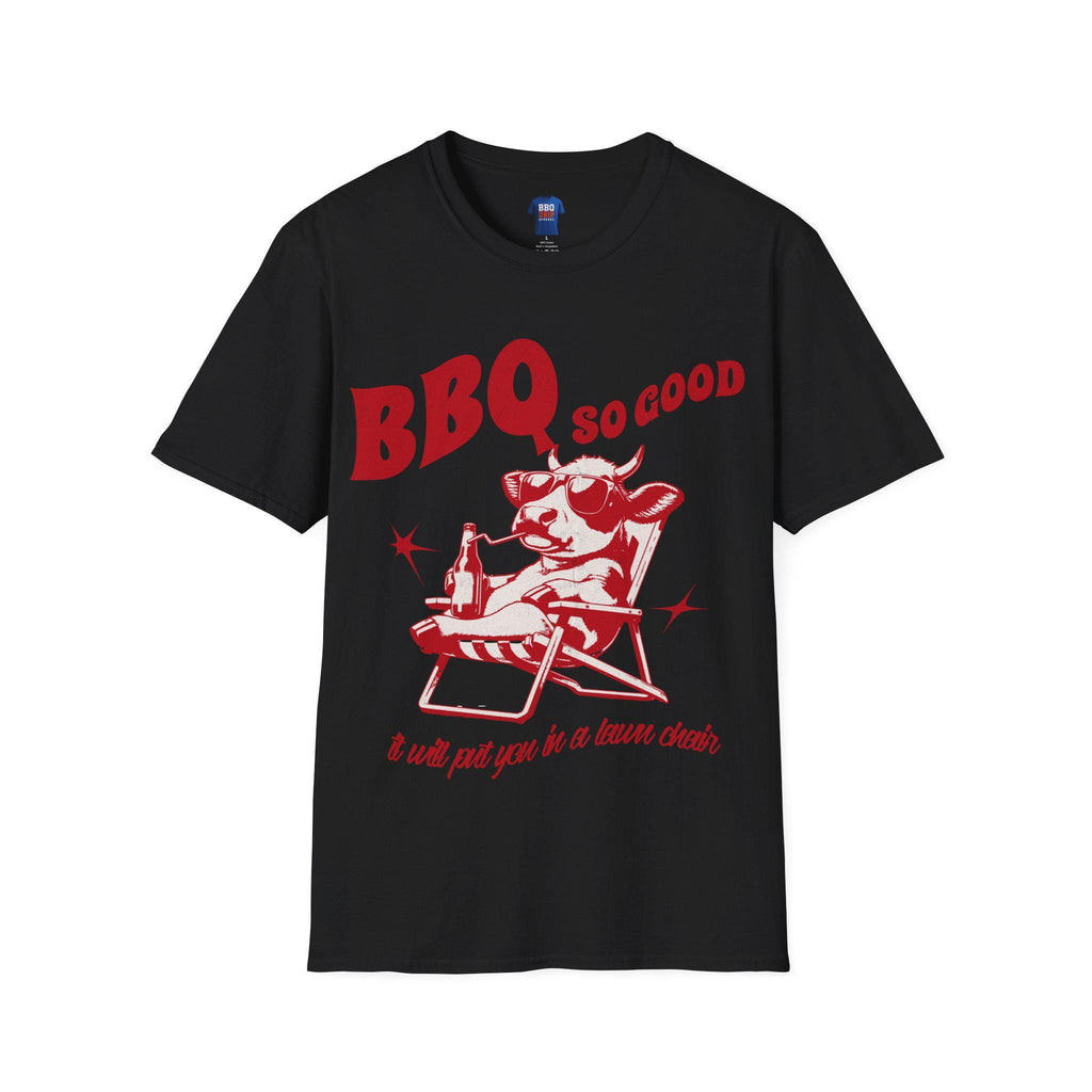 BBQ So Good T-Shirt: Funny Grillmaster Tee, Unisex Softstyle
