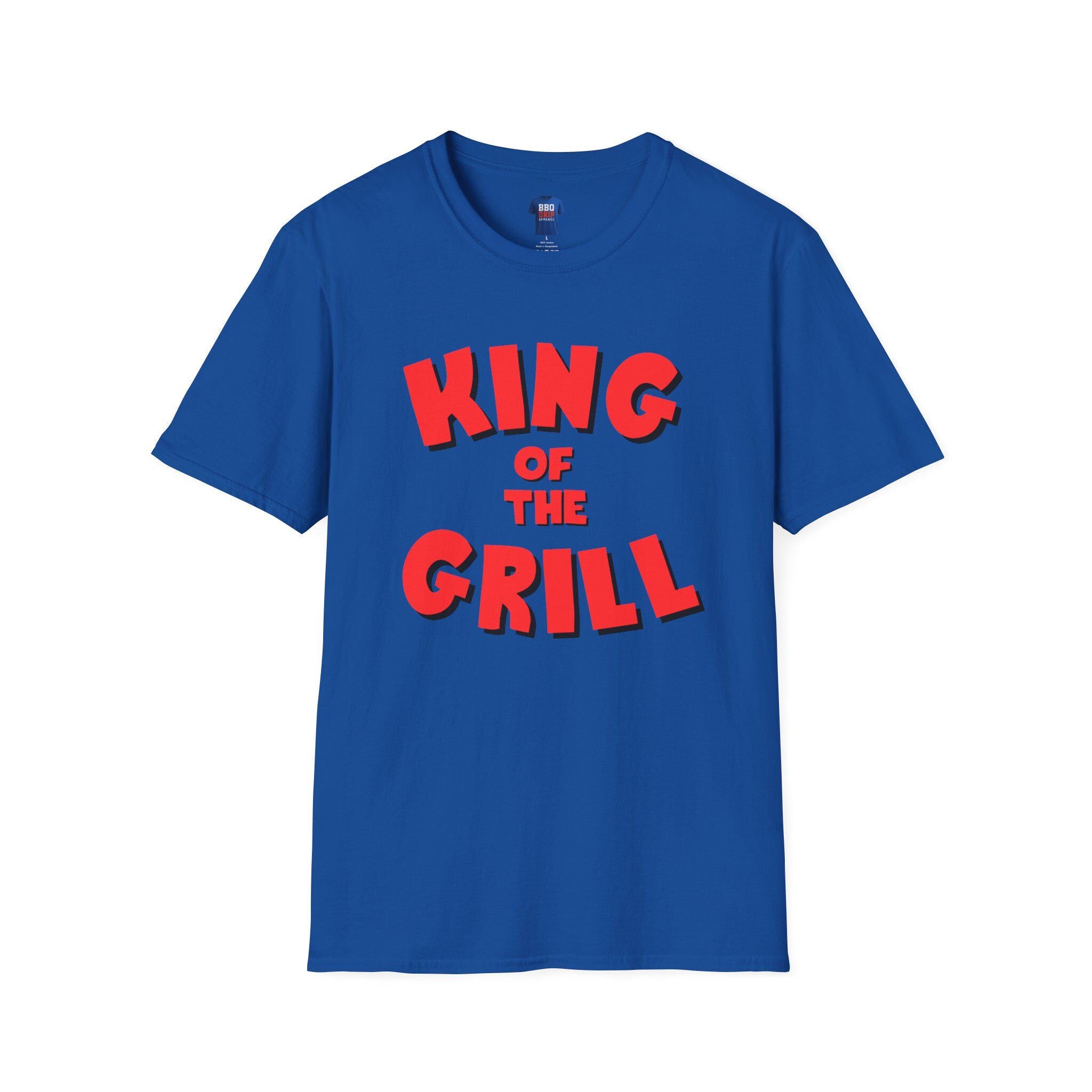 King of the Grill T-Shirt: BBQ Humor, Pitmaster Tee
