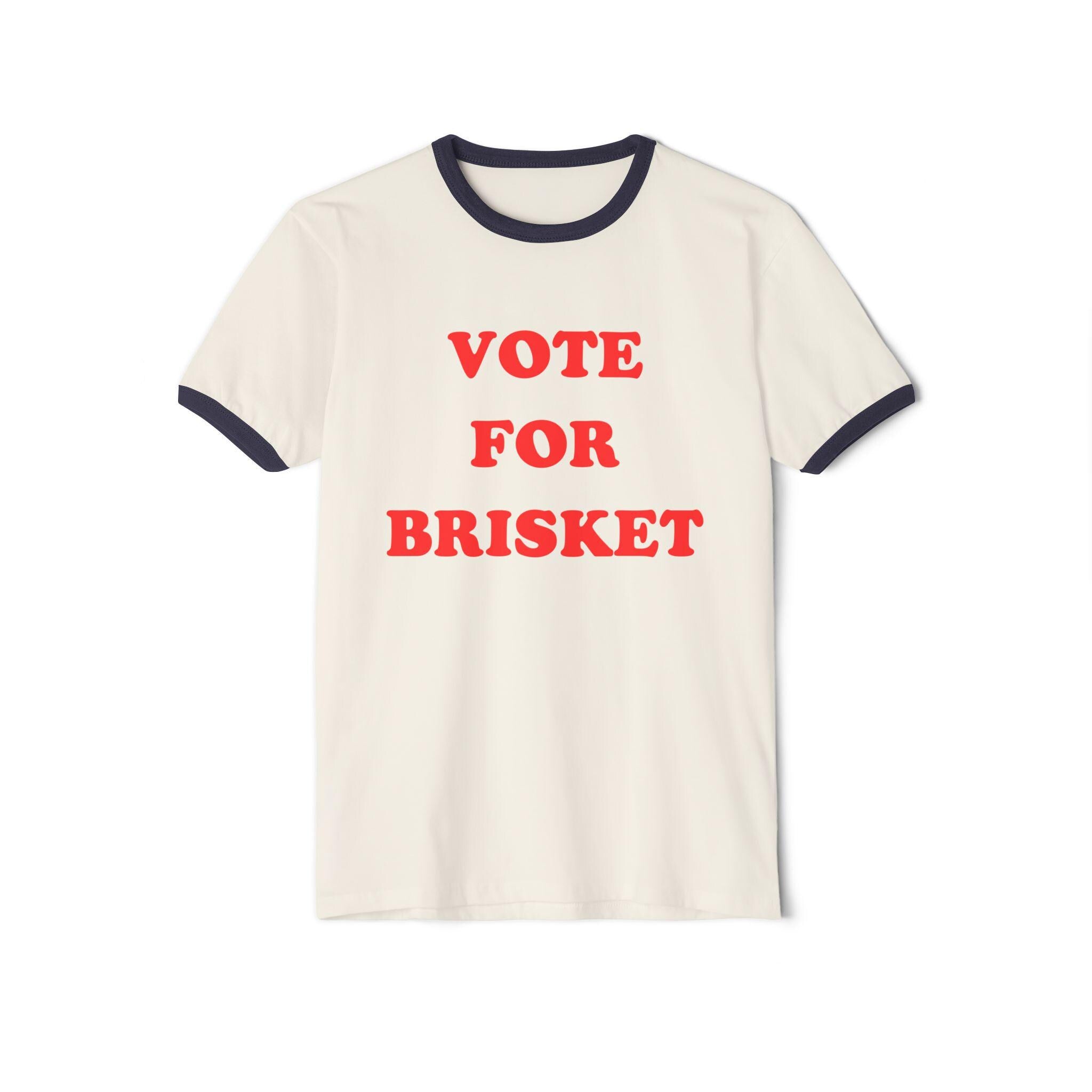 Vote for Brisket BBQ Ringer Tee, Father's Day Humor