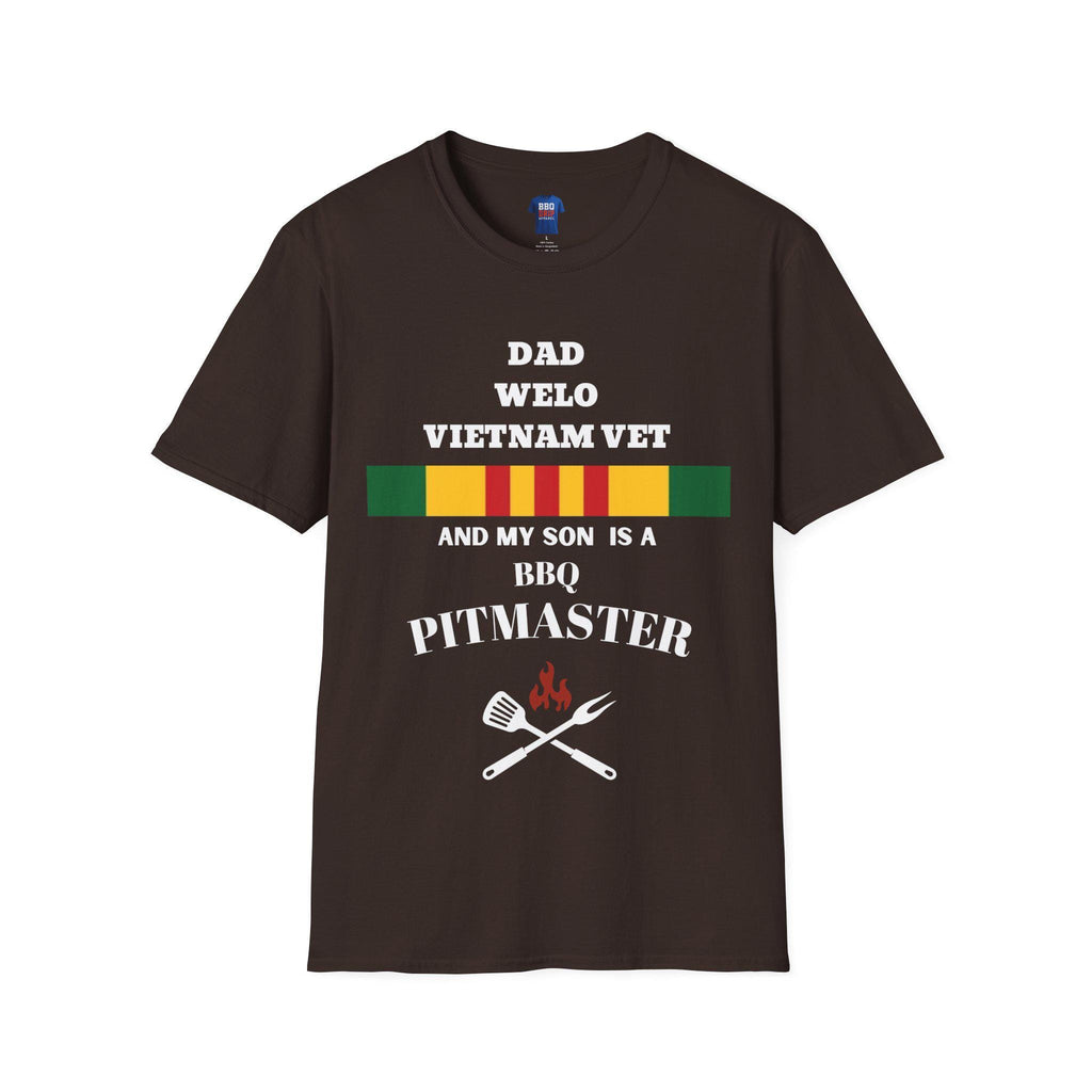 Im A Proud Dad,Welo, Vietnam Vet, Pitmaster T Shirt, Vietnam Vet Tee, Vietnam Veteran, War Vet Tee, Unisex Softstyle T-Shirt