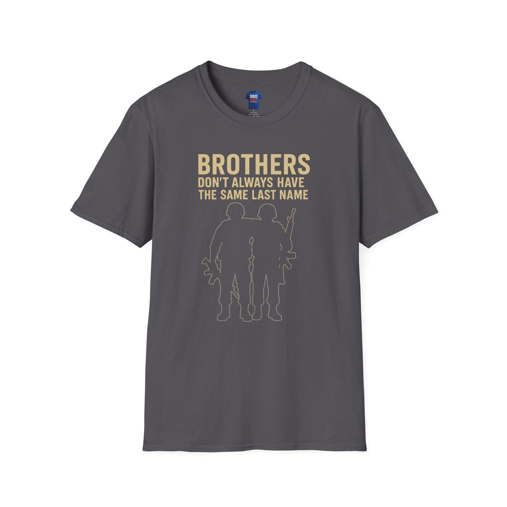 Brothers in Arms Veteran T-Shirt: Unisex Softstyle Cotton Tee