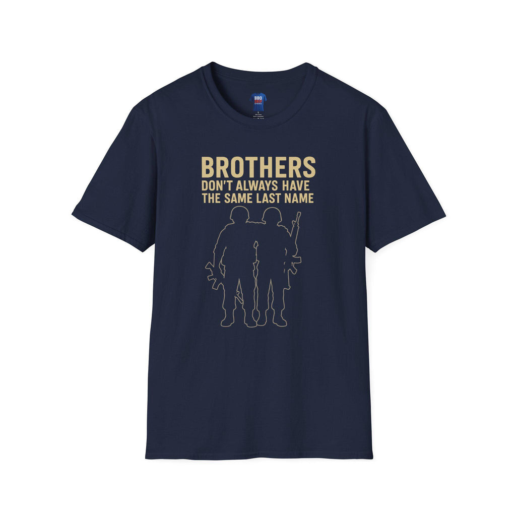 Brothers in Arms Veteran T-Shirt: Unisex Softstyle Cotton Tee