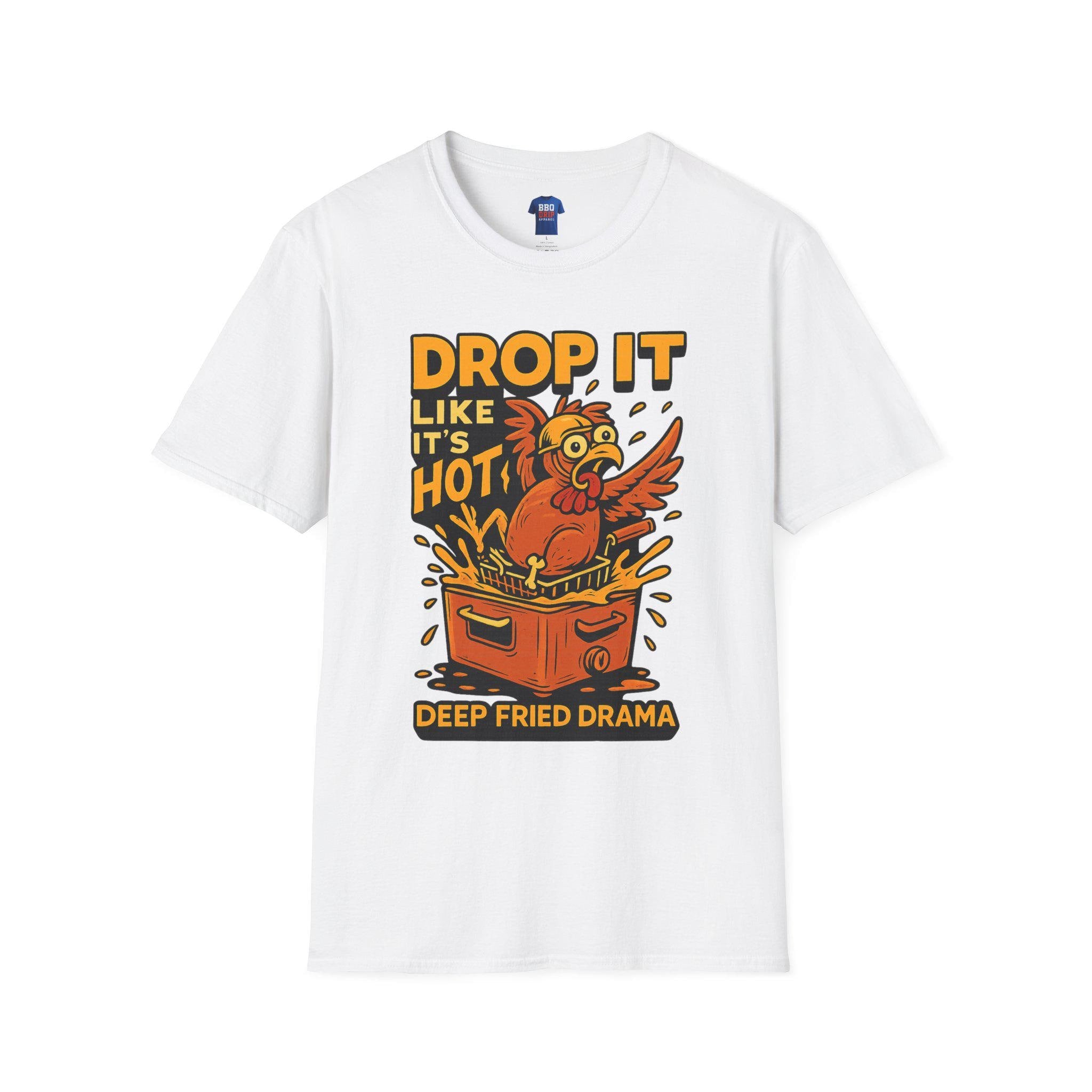 Deep Fried Turkey Humor T-Shirt: BBQ Pitmaster Tee